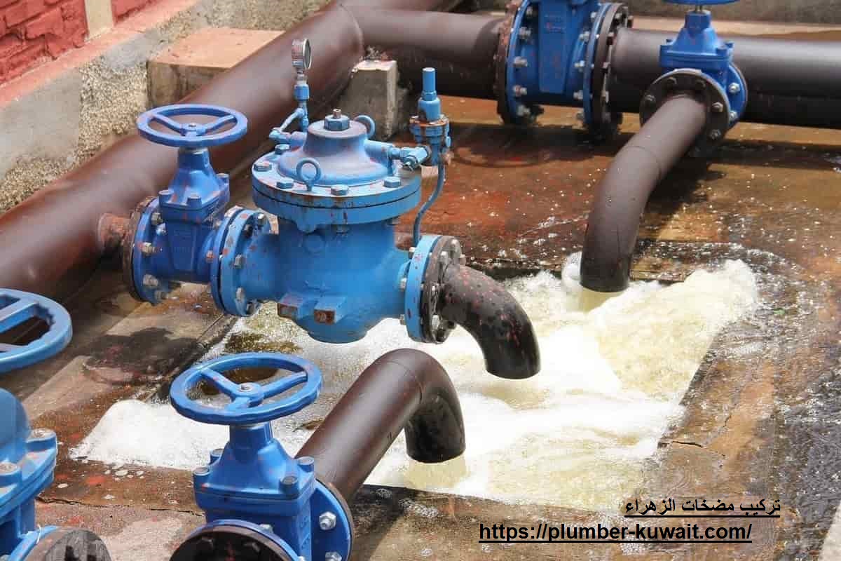 تركيب مضخات الزهراء